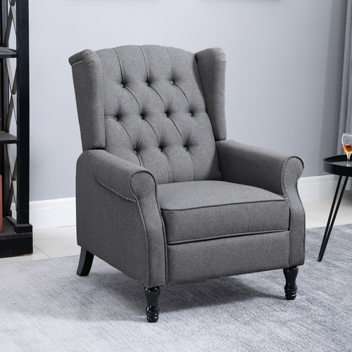 Recliner Armchair for Living Room Fabric Reclining Chair